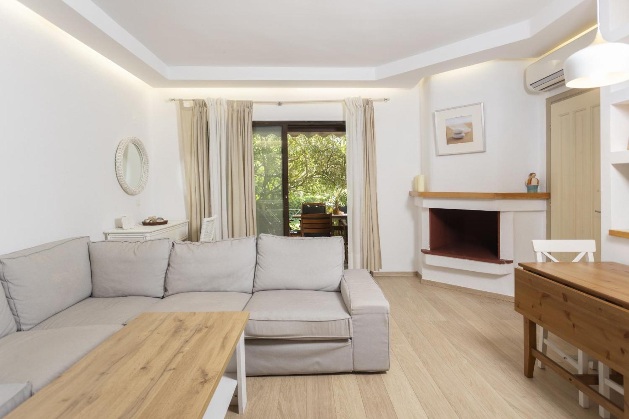 Lovely Villa 3 Min From The Beach Chaniotis Exterior foto